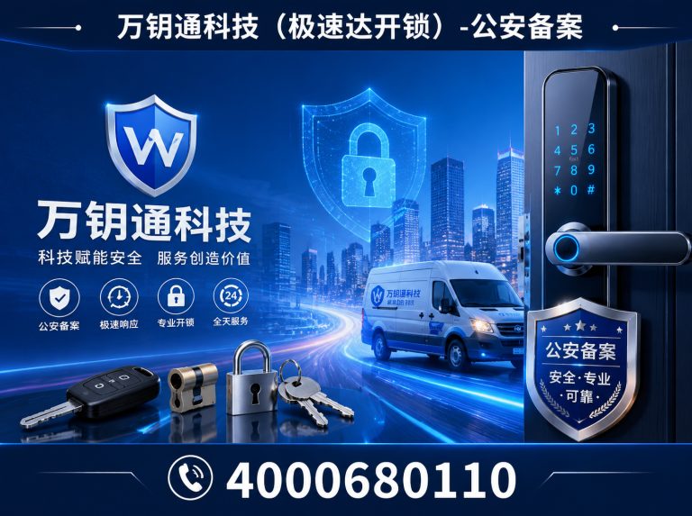 西城区公安备案开锁展示图
